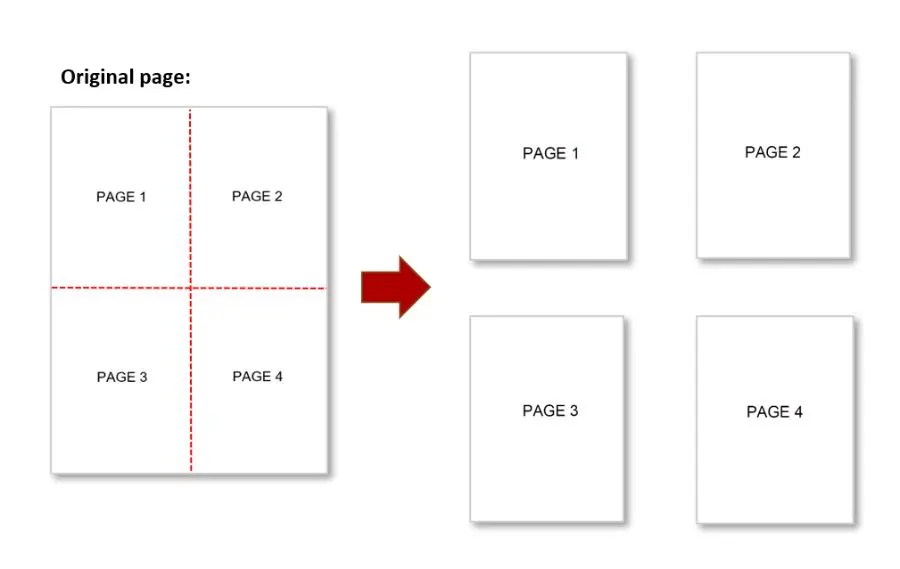 divide-one-pdf-page-into-four-pages-input-output-example